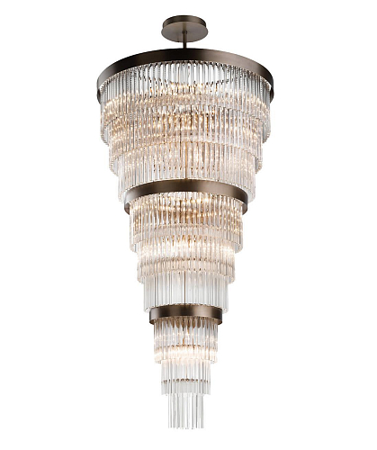 Moderne 3 Ring Murano Glas Kroonluchter