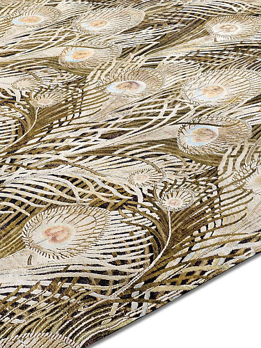 Feathers handgemaakte luxe vloerkleed