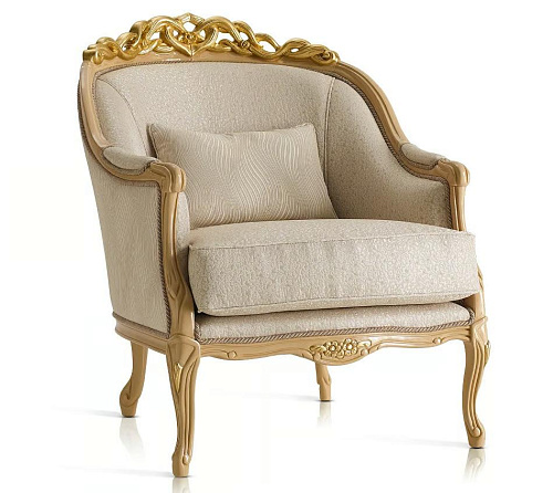 Harmony luxe stoel met armleuningen
