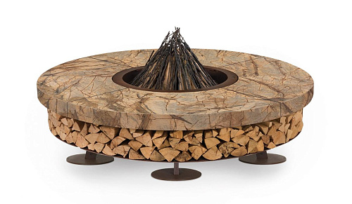 Ercole marmeren vuurschaal