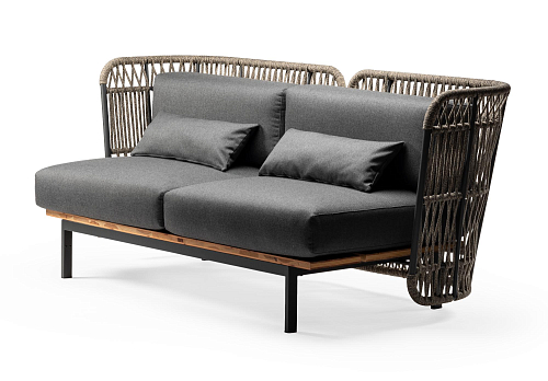 Jujube D-INT Grijze Buiten Loungebank