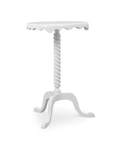 Pearl White bijzettafel