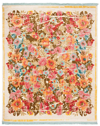 Scarlenka allover wrapped crème vloerkleed