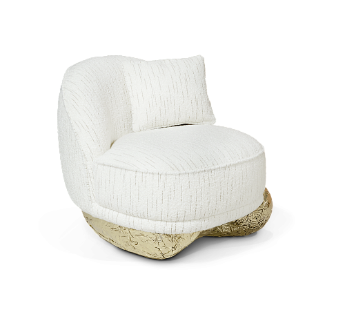 Angora II witte fauteuil