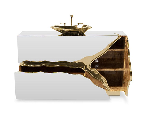 Rift enkele wastafelmeubel