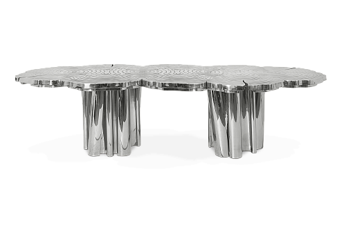 Artisan inox stalen eettafel