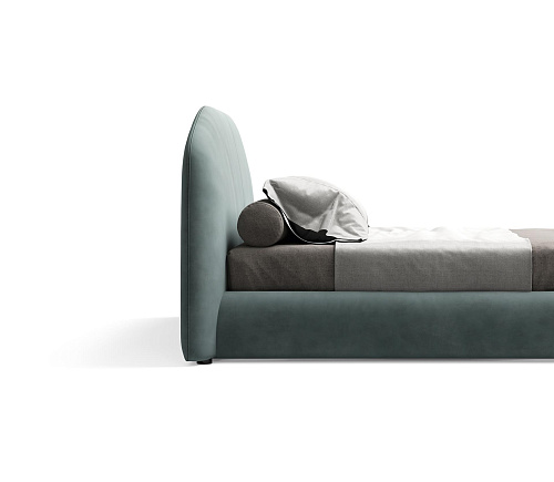 Bed met verborgen voeten en hoofdbord