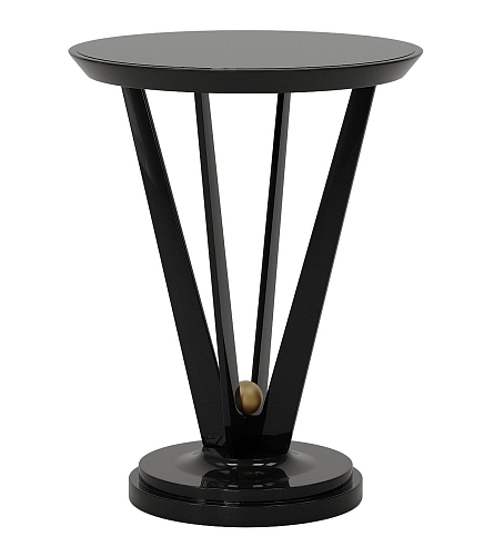 Zwarte Bijzettafel C
