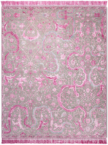 Tabriz Pink luxe vloerkleed