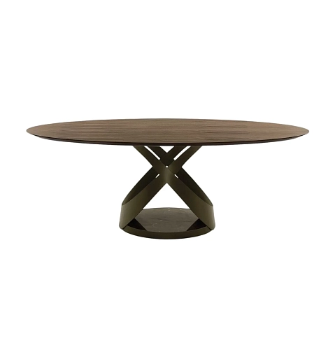 Capri ovale eettafel