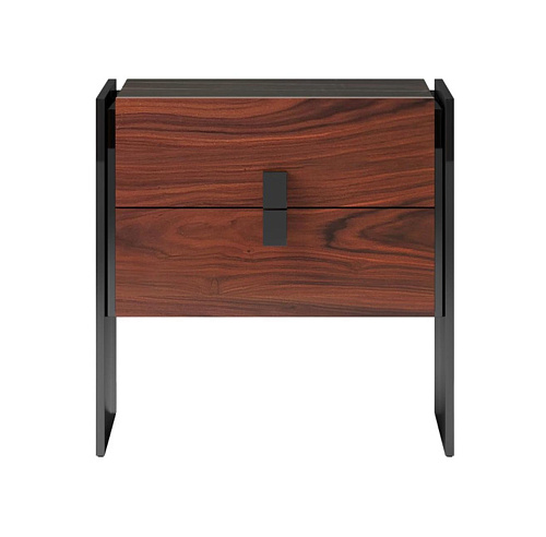 Klein nachtkastje met marmeren blad