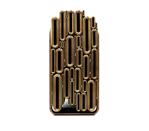 Ellipse gouden kast