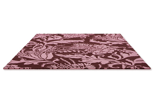 Baroque roze vloerkleed
