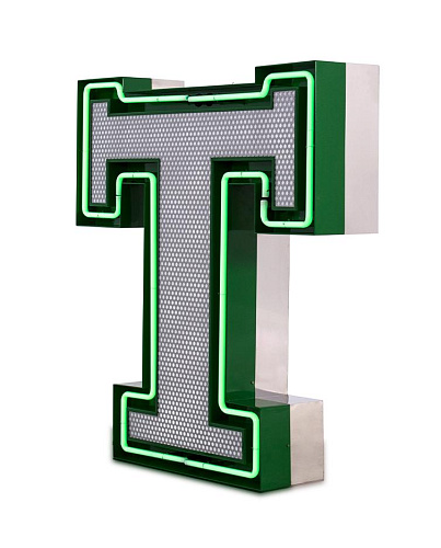 Timeless Letter T lamp