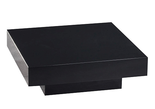 Loft zwart klein salontafel