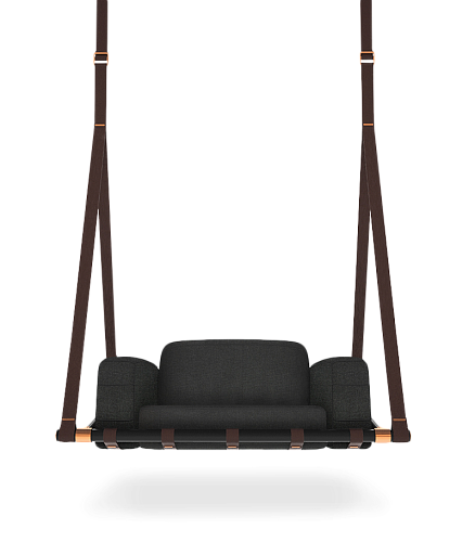 Flynn zwevende loungestoel