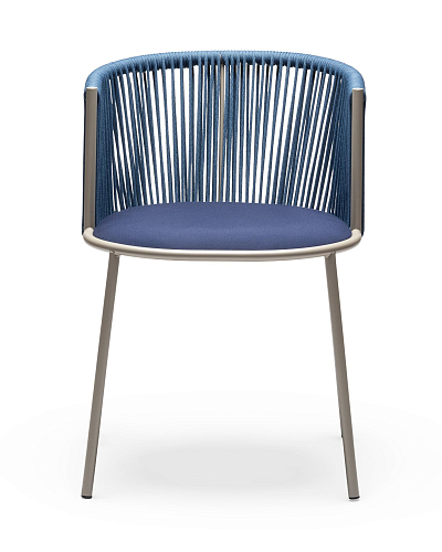 Millie SP Blauwe Buitenstoel