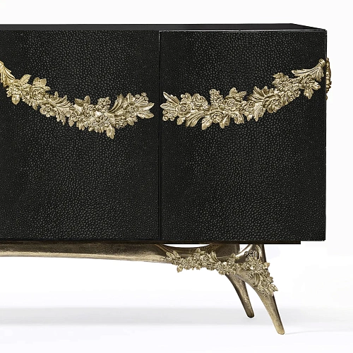 Majestica leren dressoir