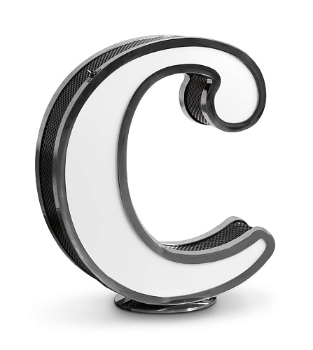 Classic Letter C lamp