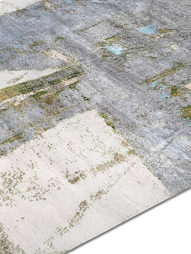 Green Rust handgeweven vloerkleed