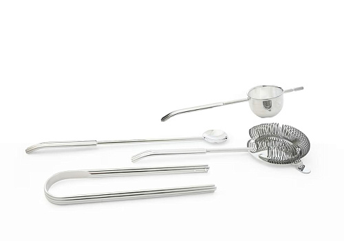 Zilveren professionele barset