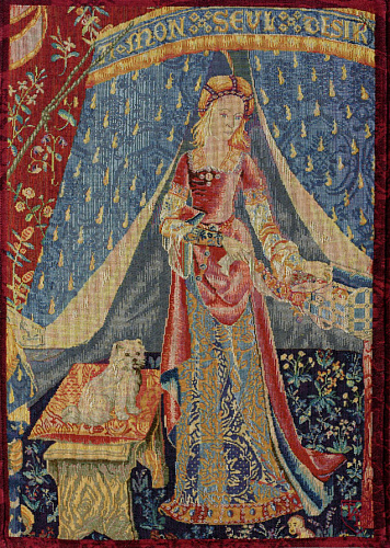 Lady with the Dog wandtapijt