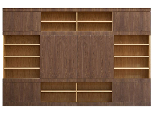 Maschera Houten Boekenkast