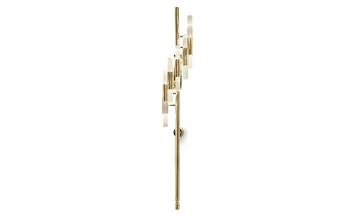 Cascade fakkel wandlamp