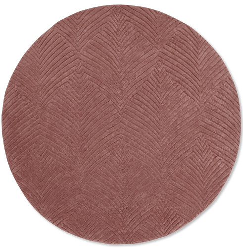 Folia mink cirkel vloerkleed