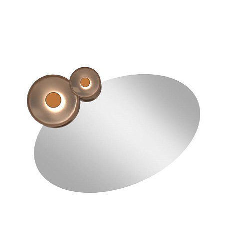 Bon Ton ovale wandspiegel