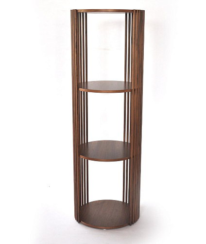 Designer houten boekenkast