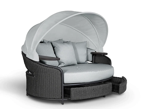 Crown grijs tuinligbed