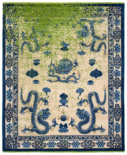 Imperial dragon tohuwabohu vloerkleed
