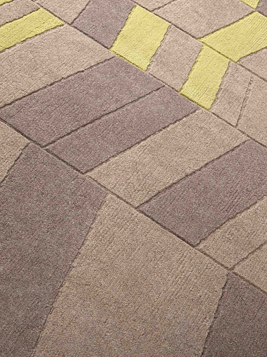 Annapurna groen designer vloerkleed
