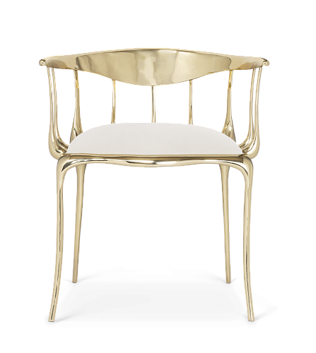Cream luxe stoel