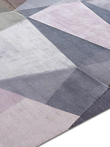 Crystal luxe handgeknoopt vloerkleed