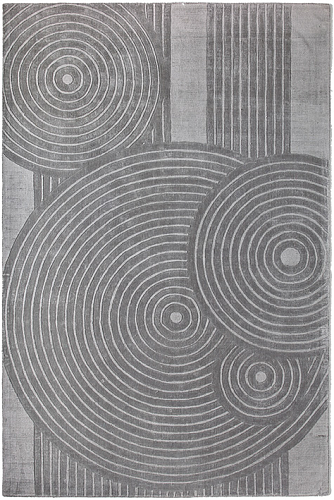 Modern designer Grey vloerkleed