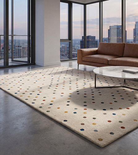 Ivory Dotage vloerkleed