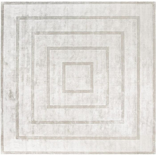 Domino Tencel Silver tapijt