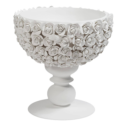 Coco Camelie decoratieve schaal op voet