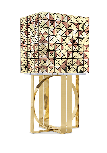 Mosaic gouden accenten kast