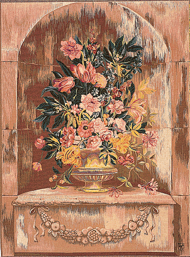 Bouquet Niche wandtapijt