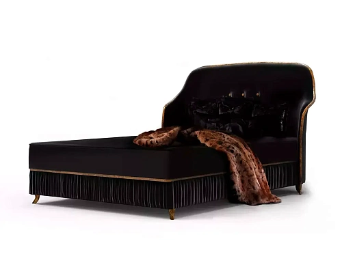Eclipse plissé bed