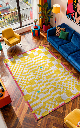 Chess Cupcake vloerkleed