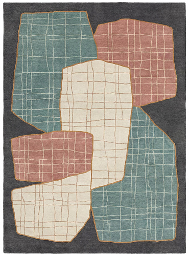 Abstract Geometry vloerkleed