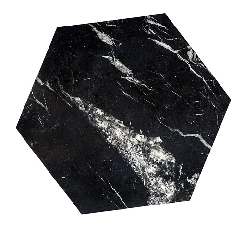 Ruche zwart marmeren salontafel