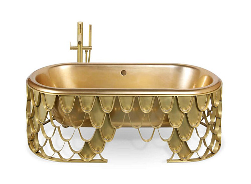 Karper-geïnspireerde badkuip