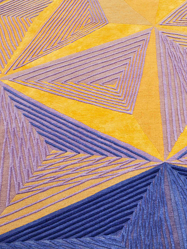 Dodecaedro luxe designer handgeweven vloerkleed