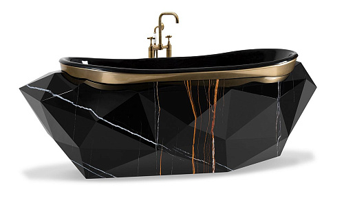 Gemstone imitatie marmer badkuip