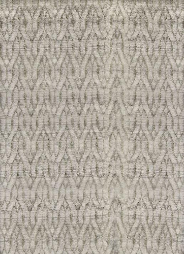 Ikat handgeknoopt wol vloerkleed